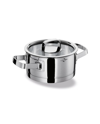 Oala din inox, cu capac, 1.25 litri, colectia San Remo Cook - KUCHENPROFI